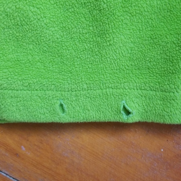 Green North Face Fleece - Picture 3 of 3